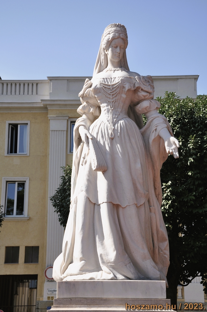 Erzsébet tér - Erzsébet királyné