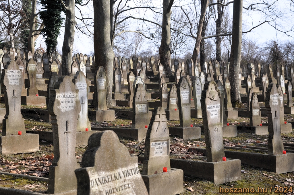 Különleges temetők: Hősök temetője, Kaposvár.