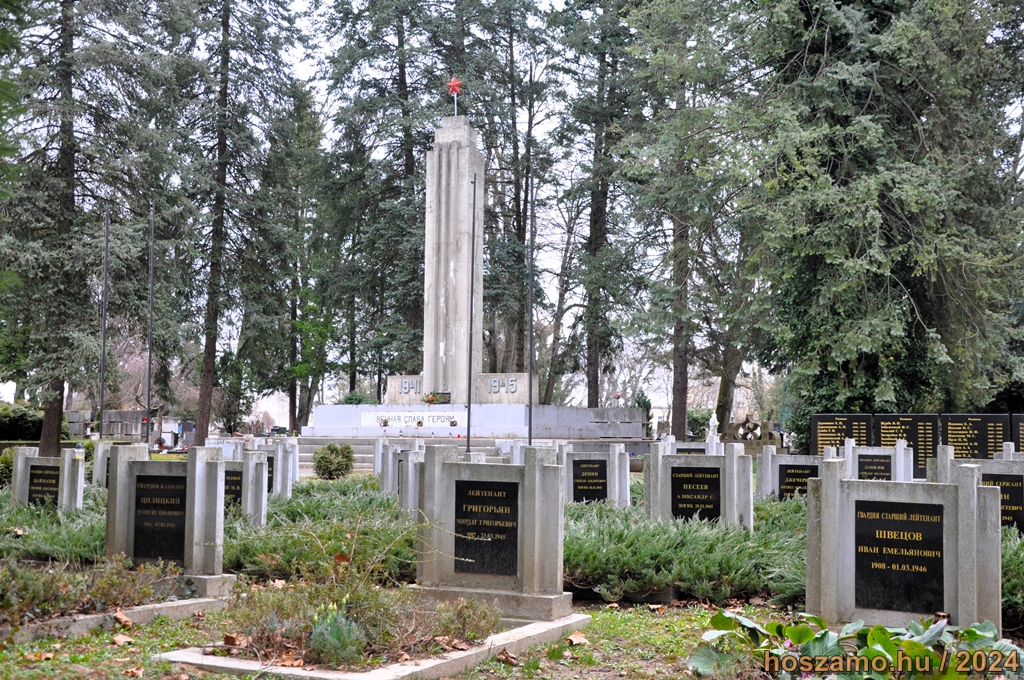 Keleti temető, Kaposvár - Orosz hősi temető