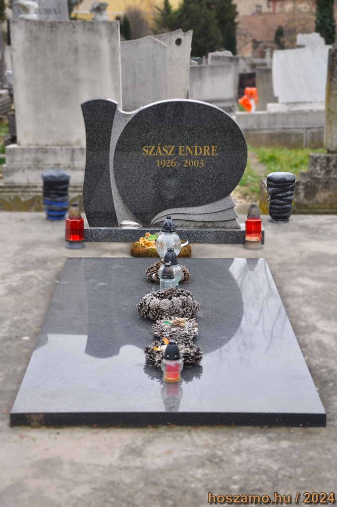 Keleti temető, Kaposvár - Szász Endre síremléke